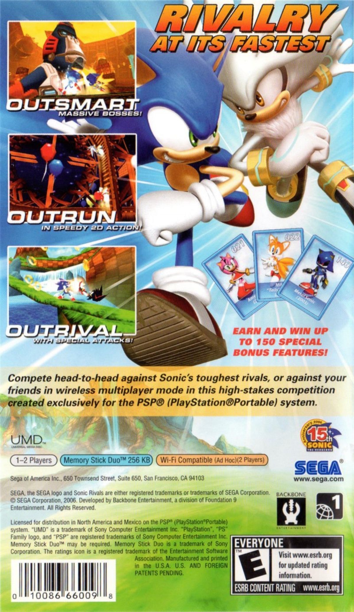 Sonic Rivals [Greatest Hits] – PlayStation Portable (PSP)