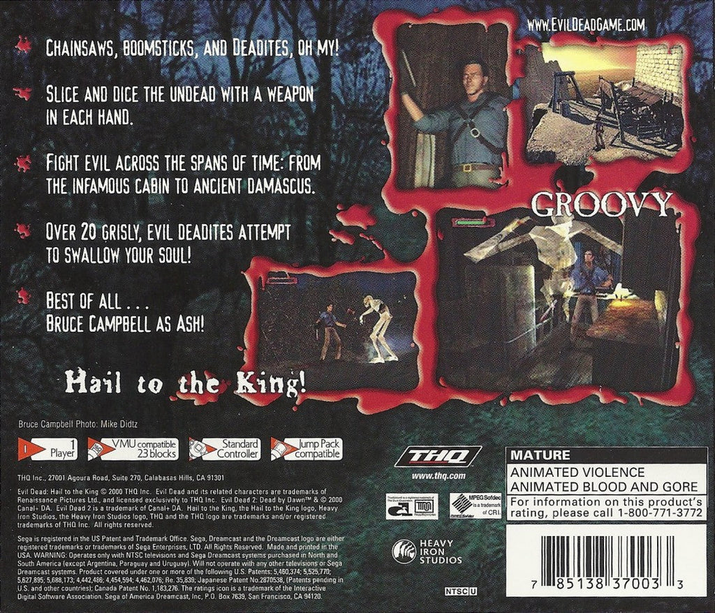 Evil Dead Hail to the King – Sega Dreamcast (DC)