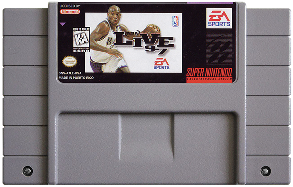 NBA Live 97 – Super Nintendo Entertainment System (SNES)