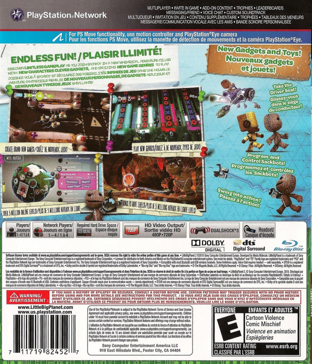 LittleBigPlanet 2 – PlayStation 3 (PS3)