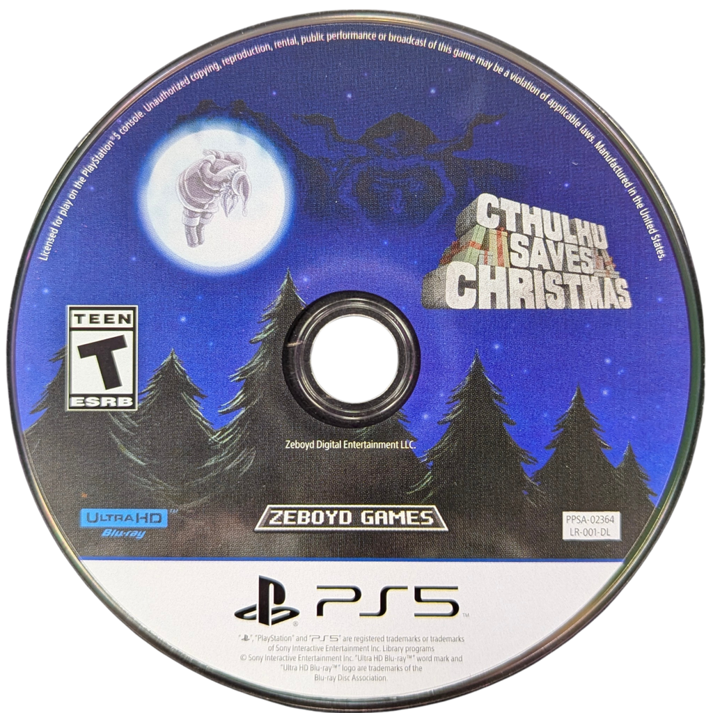 Cthulhu Saves Christmas [Limited Run #001] – PlayStation 5 (PS5)