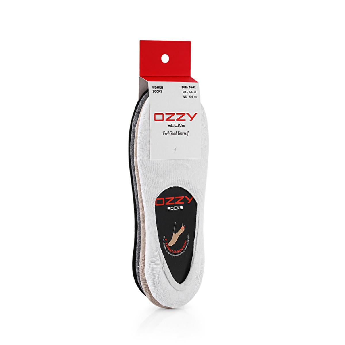 Ozzy Unisex Socks - Seamless, Comfortable Footwear for Everyday Wear - Pack of 12