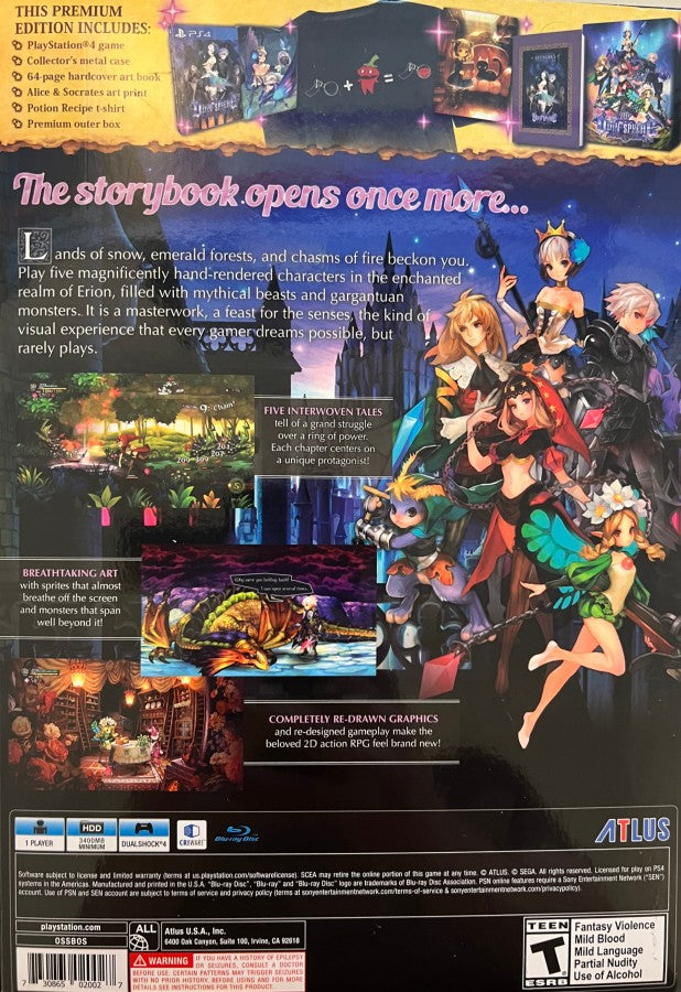 Odin Sphere: Leifthrasir [Storybook Edition] – PlayStation 4 (PS4)