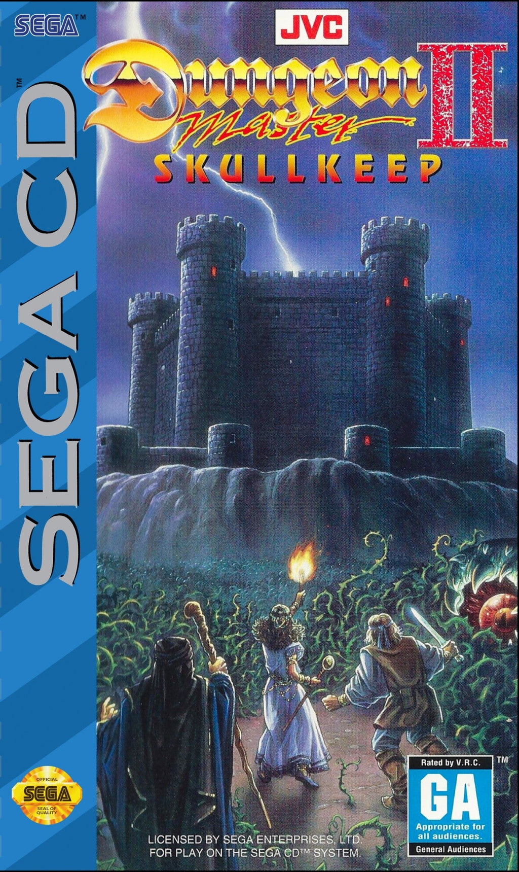 Dungeon Master II: The Legend of Skullkeep – Sega CD (SCD)