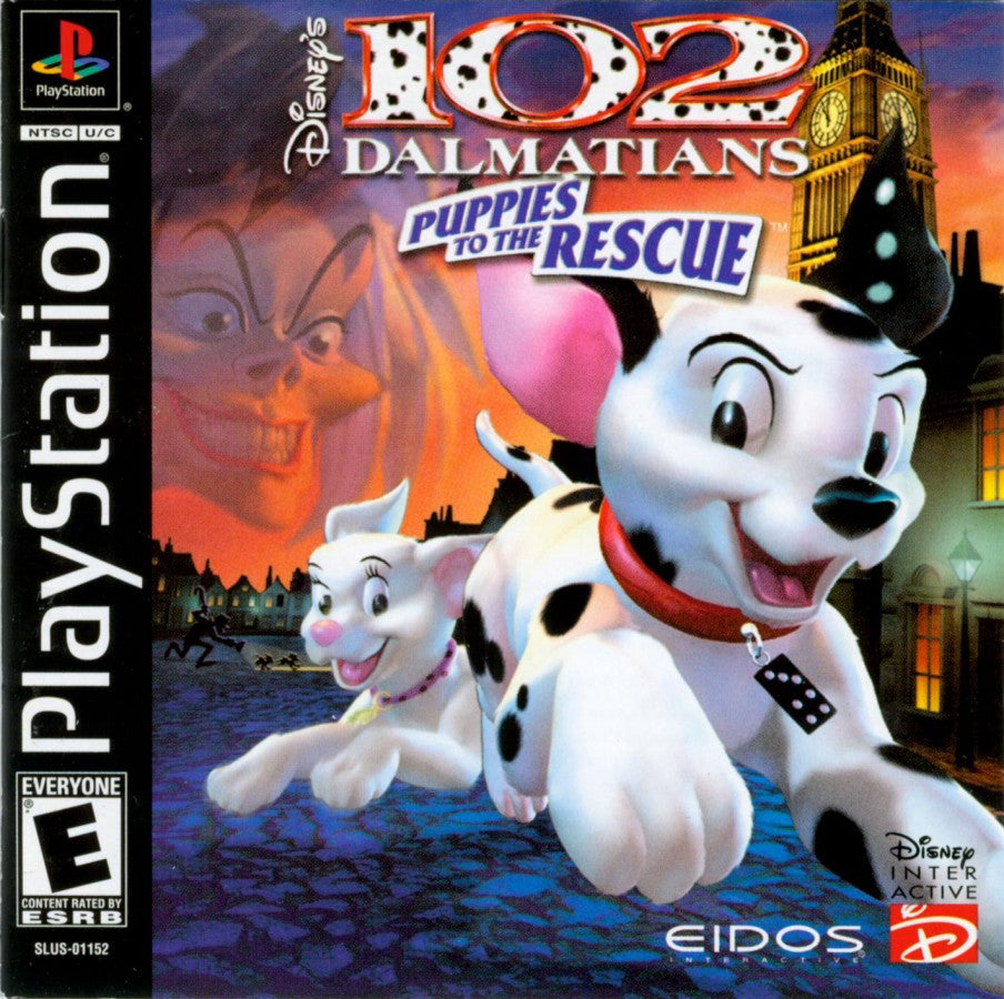 102 Dalmatians: Puppies to the Rescue – PlayStation 1 (PS1)