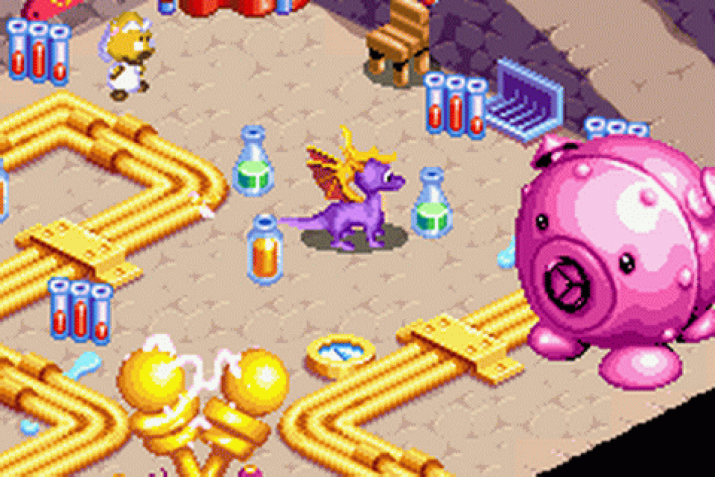 Spyro Attack of the Rhynocs – Game Boy Advance (GBA)