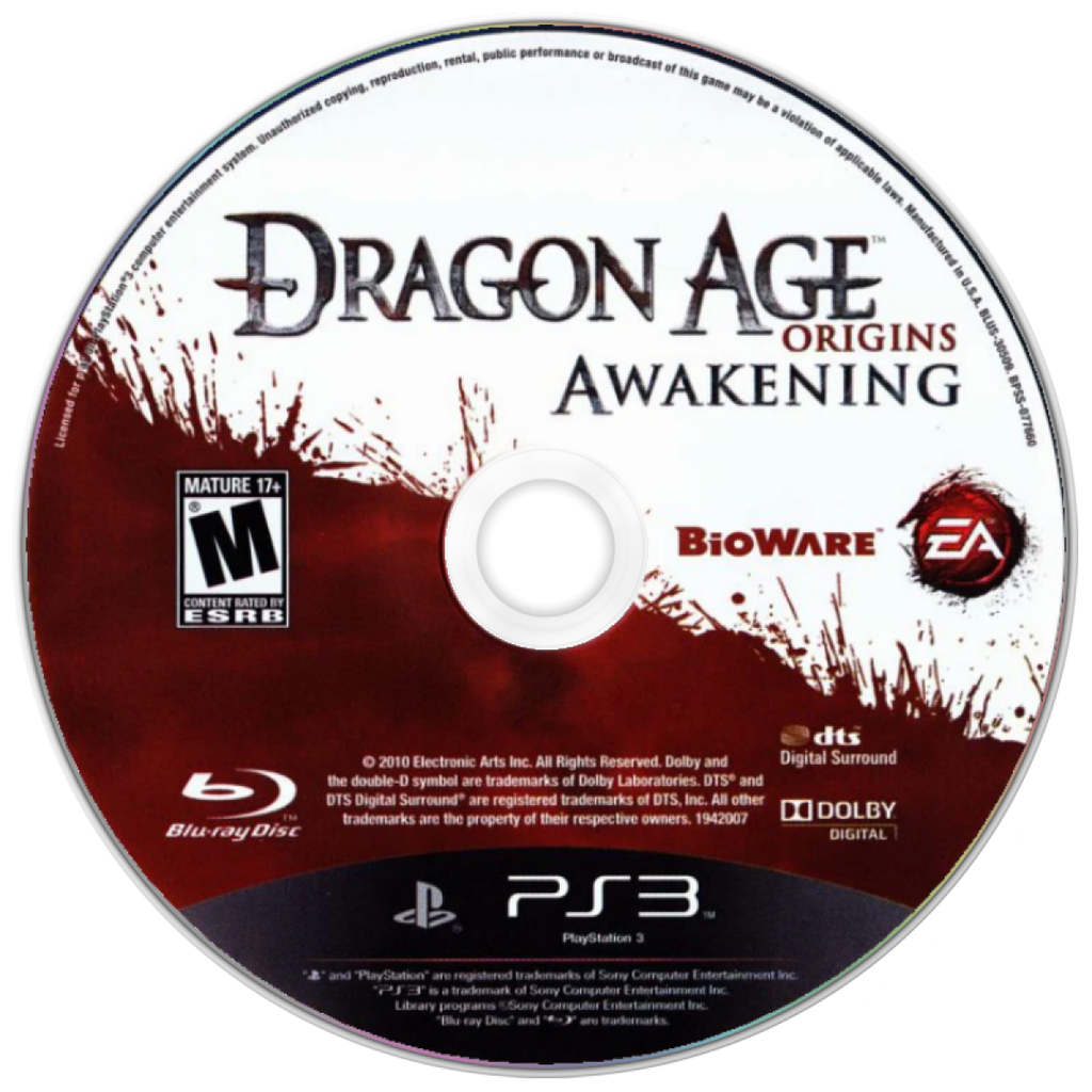 Dragon Age: Origins Awakening Expansion – PlayStation 3 (PS3)