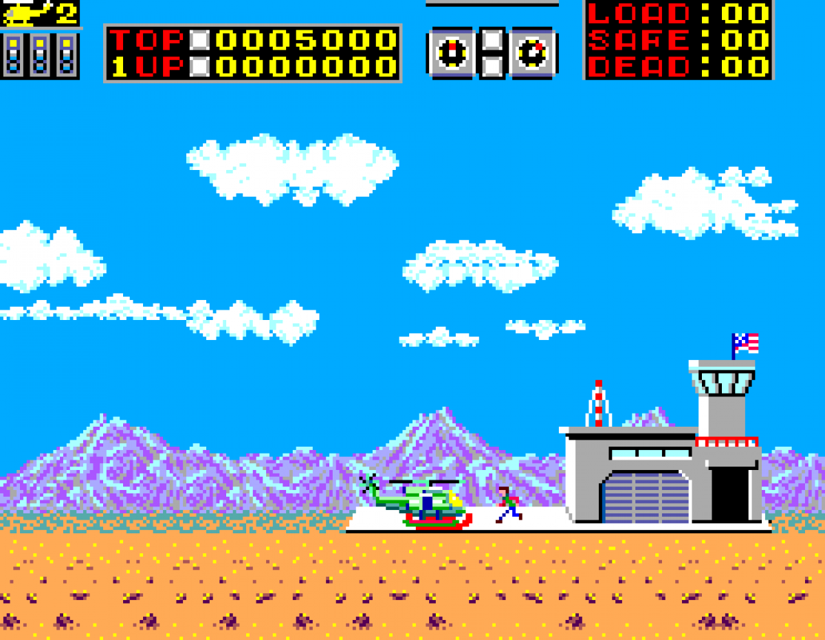 Choplifter – Sega Master System (SMS)