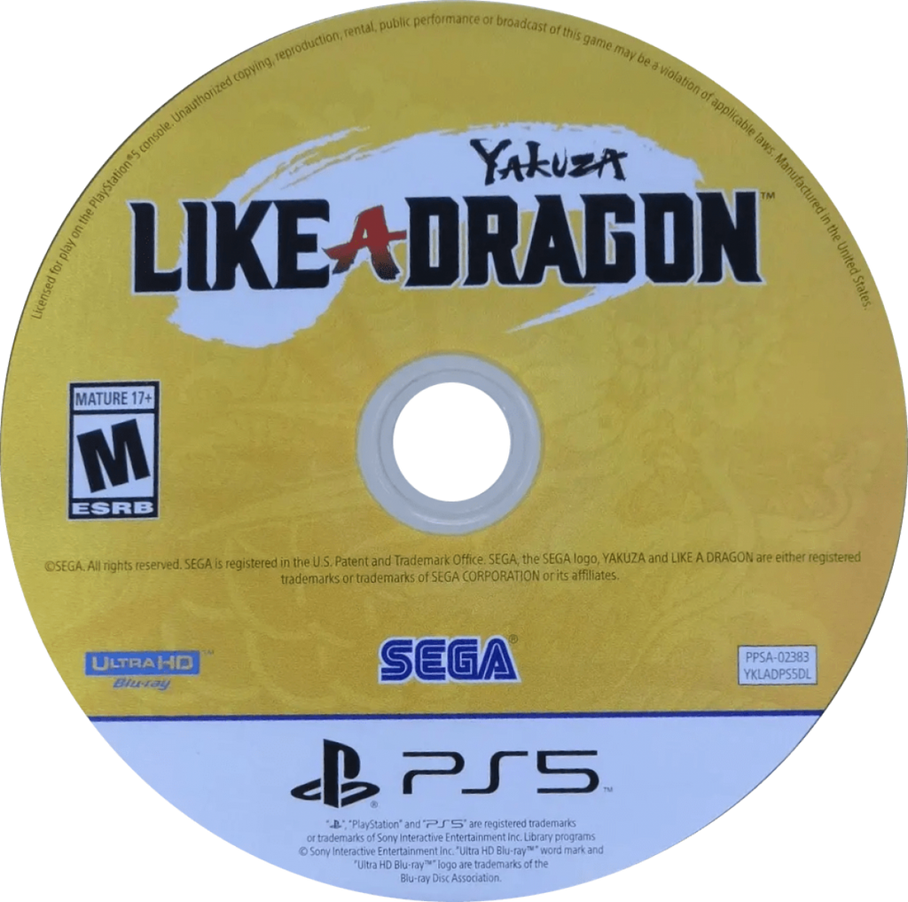 Yakuza: Like a Dragon – PlayStation 5 (PS5)