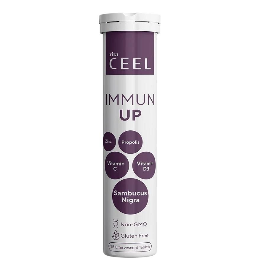 Vitaceel Immun Up Vitamin C Immune Support Supplement 15 Tablets