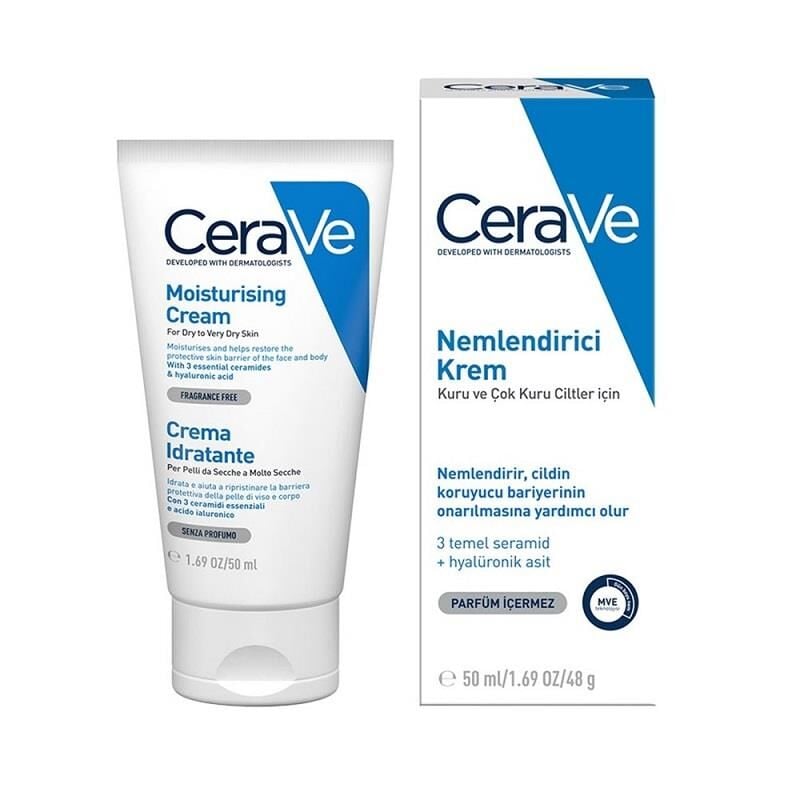 CeraVe Moisturizing Cream Hydrating Body and Face Formula 54g