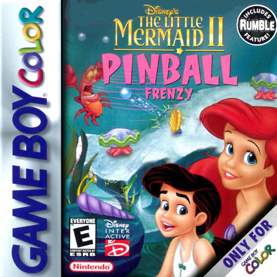 Disney's The Little Mermaid II: Pinball Frenzy – Game Boy Color (GBC)