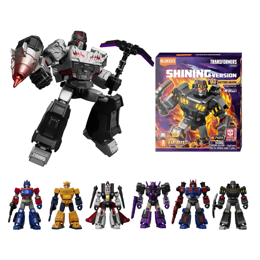 Blokees: Transformers - 4" Shining Version 03 Shattered Universe (71123) BLIND BOX (6-Pieces) (0425) — Blind Boxes