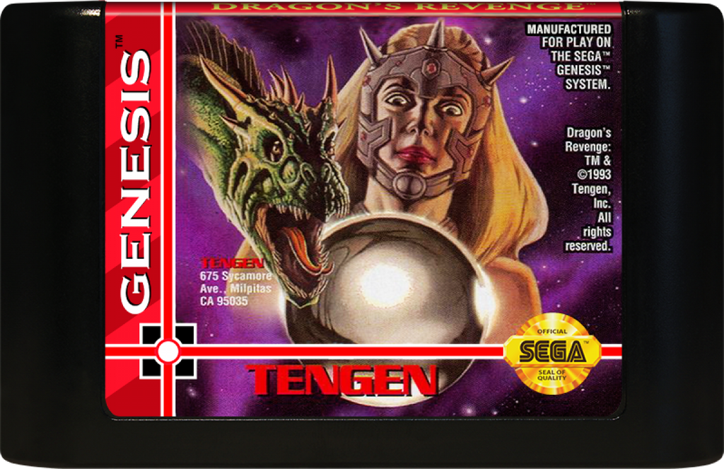 Dragon's Revenge – Sega Genesis (GEN)