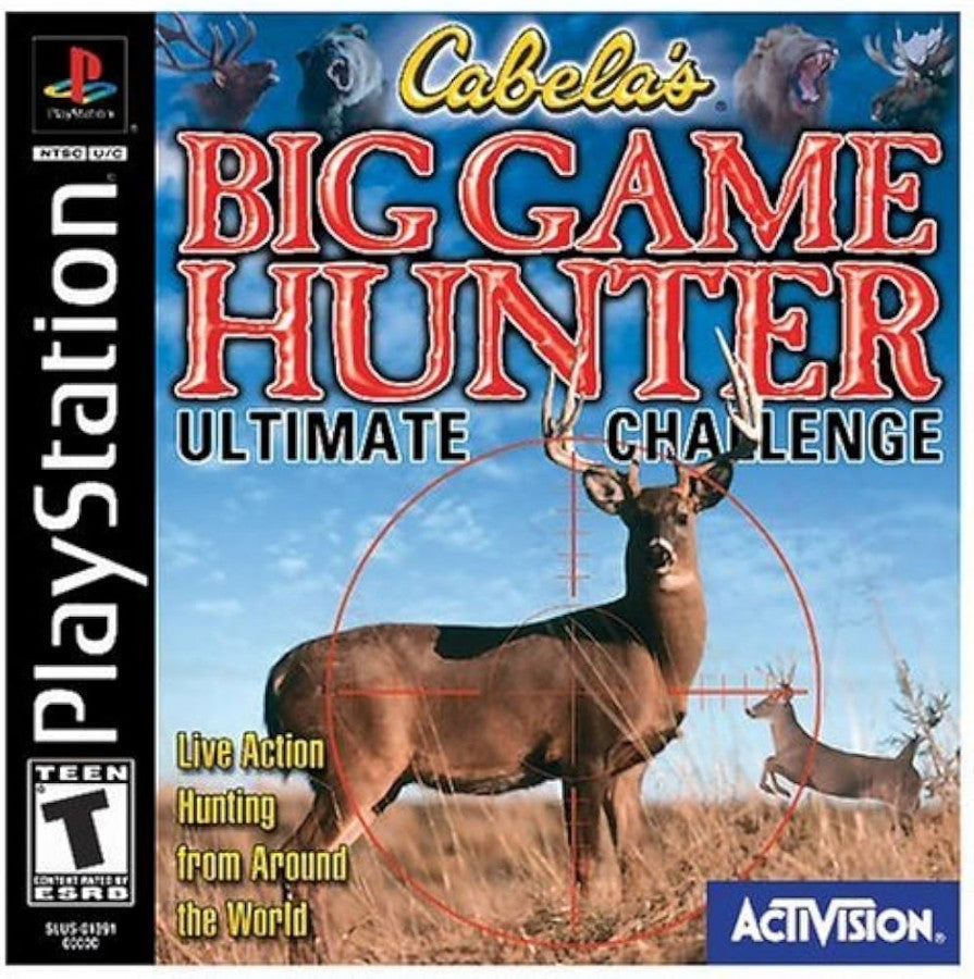 Big Game Hunter: Ultimate Challenge – PlayStation 1 (PS1)