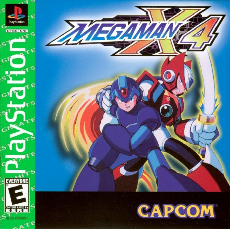 Mega Man X4 [Greatest Hits] – PlayStation 1 (PS1)