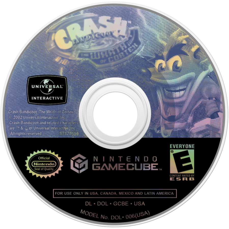 Crash Bandicoot: The Wrath of Cortex – GameCube (GC)