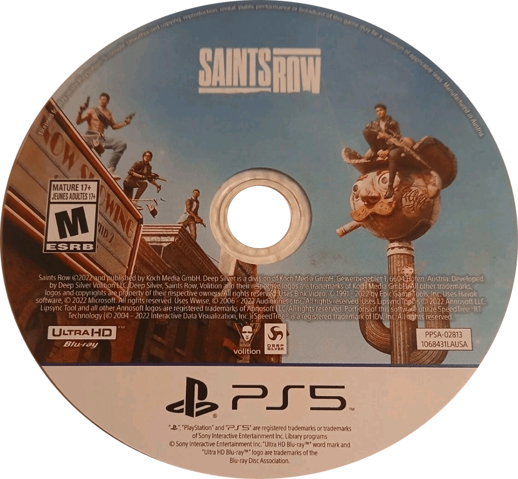 Saints Row – PlayStation 5 (PS5)