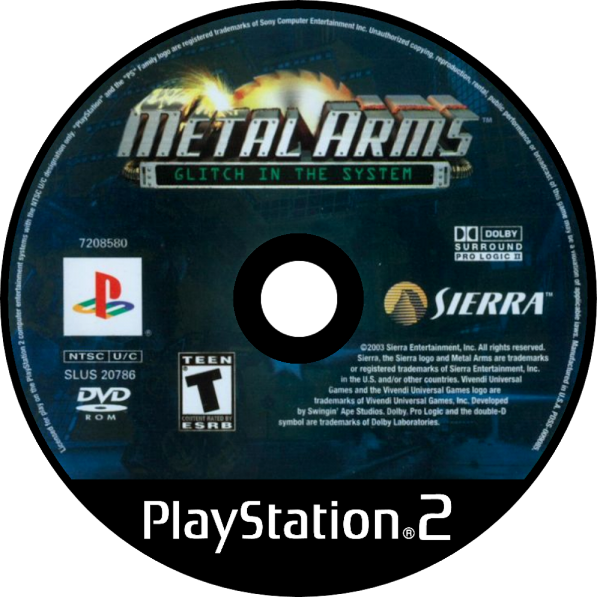 Metal Arms: Glitch in the System – PlayStation 2 (PS2)