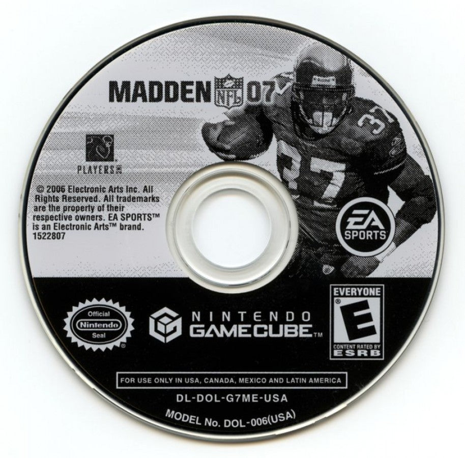 Madden NFL 07 – GameCube (GC)