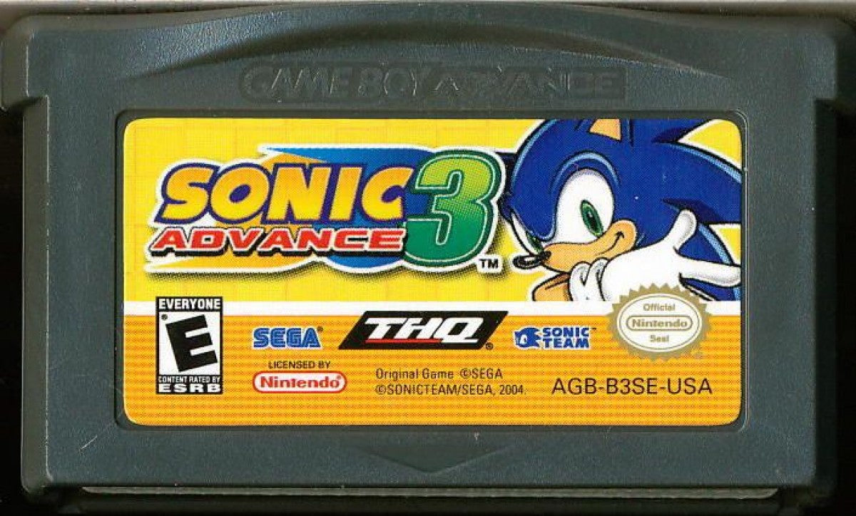 Sonic Advance 3 – Game Boy Advance (GBA)