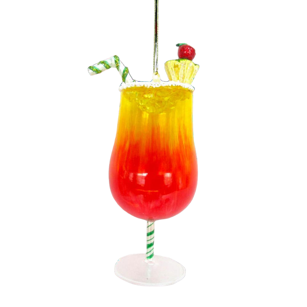 Christmas Mai Tai Ornament by December Diamonds