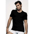 Cift Kaplan 841 Crew Neck Men's Undershirt in Black