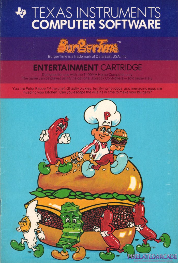 Burgertime (TI-99)