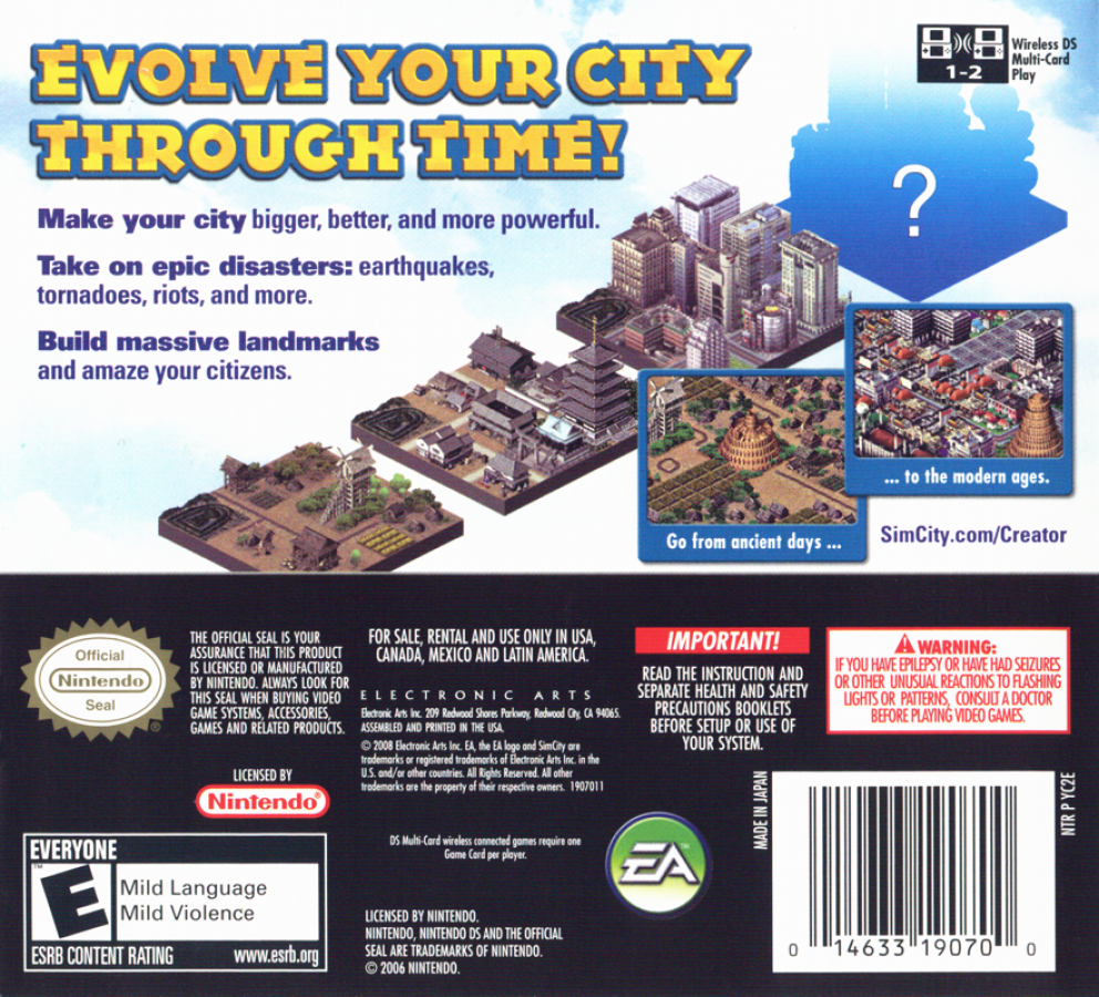 SimCity Creator – Nintendo DS (DS)
