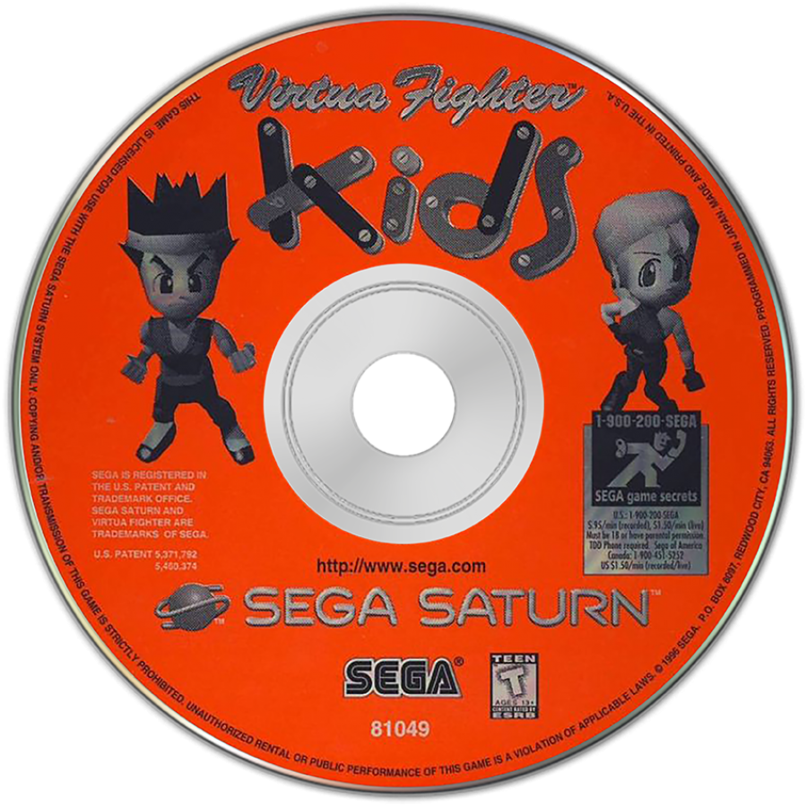 Virtua Fighter Kids – Sega Saturn (SS)