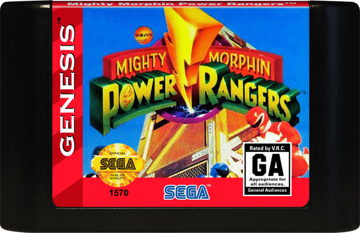 Mighty Morphin Power Rangers – Sega Genesis (GEN)
