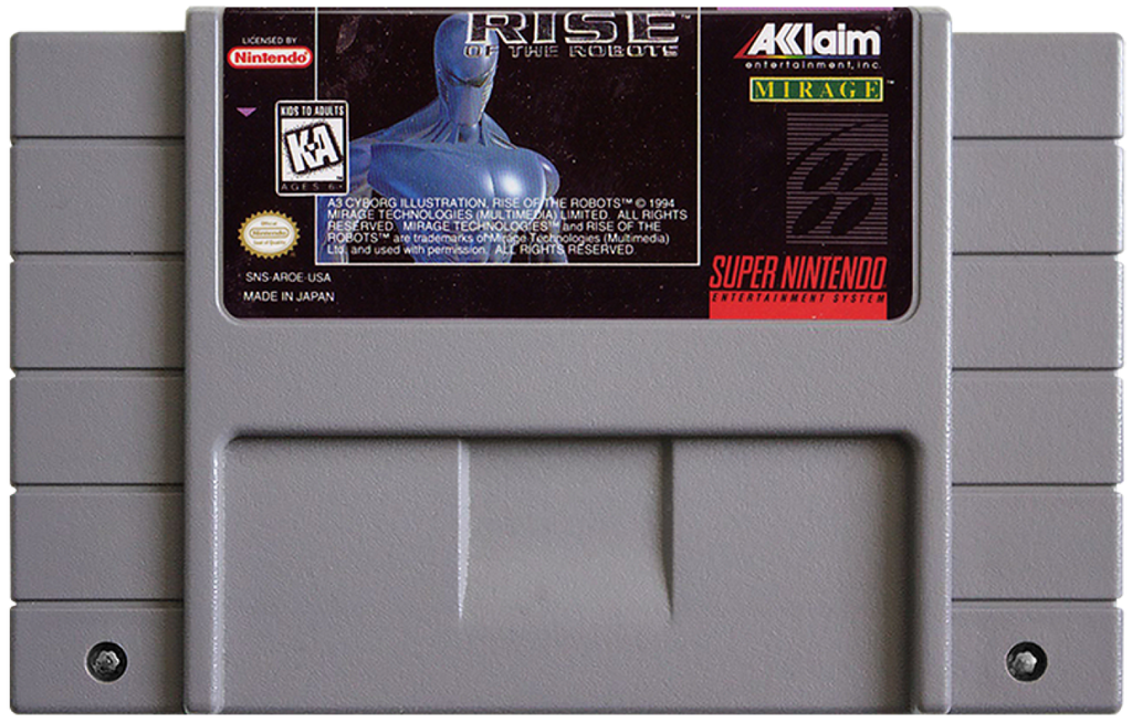 Rise of the Robots – Super Nintendo Entertainment System (SNES)