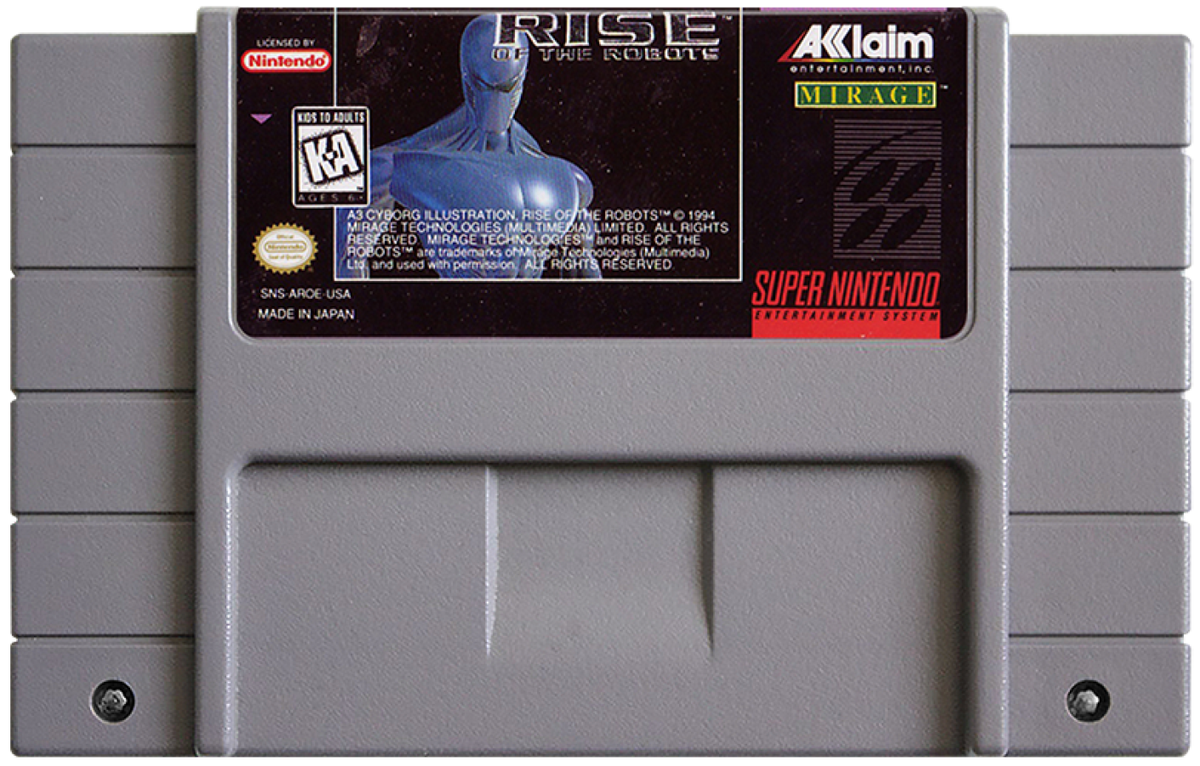 Rise of the Robots – Super Nintendo Entertainment System (SNES)