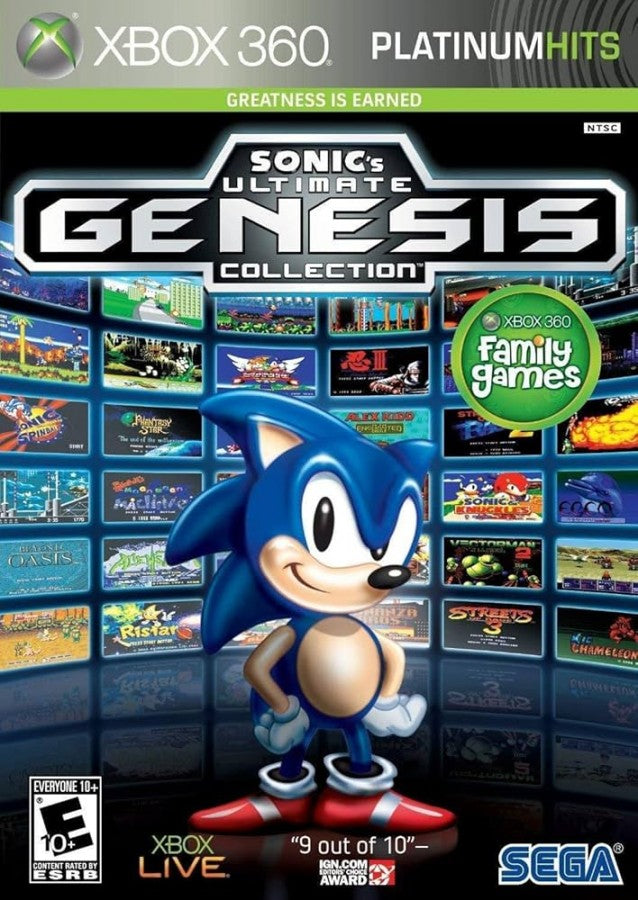 Sonic's Ultimate Genesis Collection [Platinum Hits] – Xbox 360 (X360)