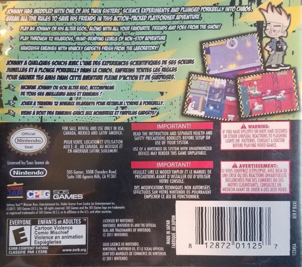 Johnny Test – Nintendo DS (DS)