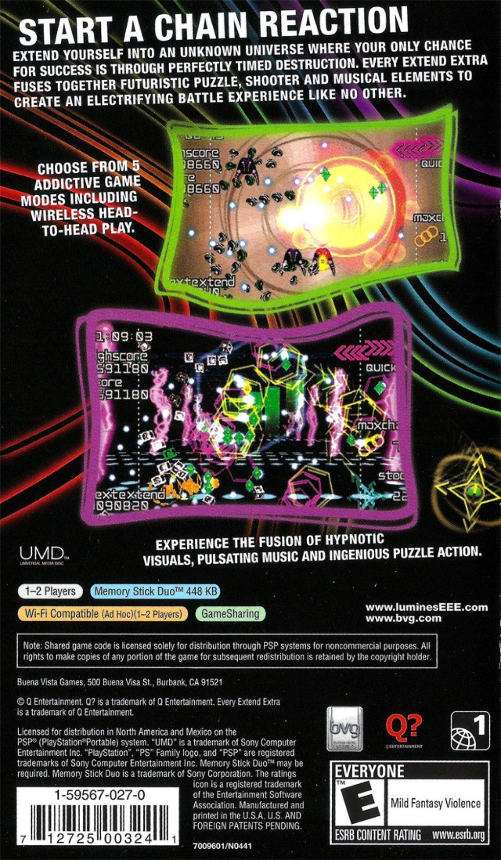 Every Extend Extra  – PlayStation Portable (PSP)