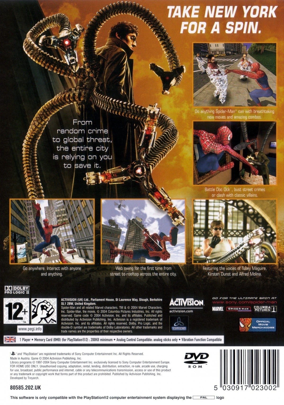 Spider-Man 2 – PlayStation 2 (PS2)