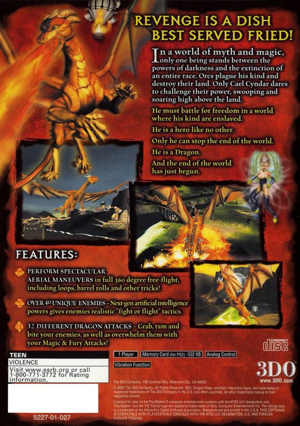 Dragon Rage – PlayStation 2 (PS2)