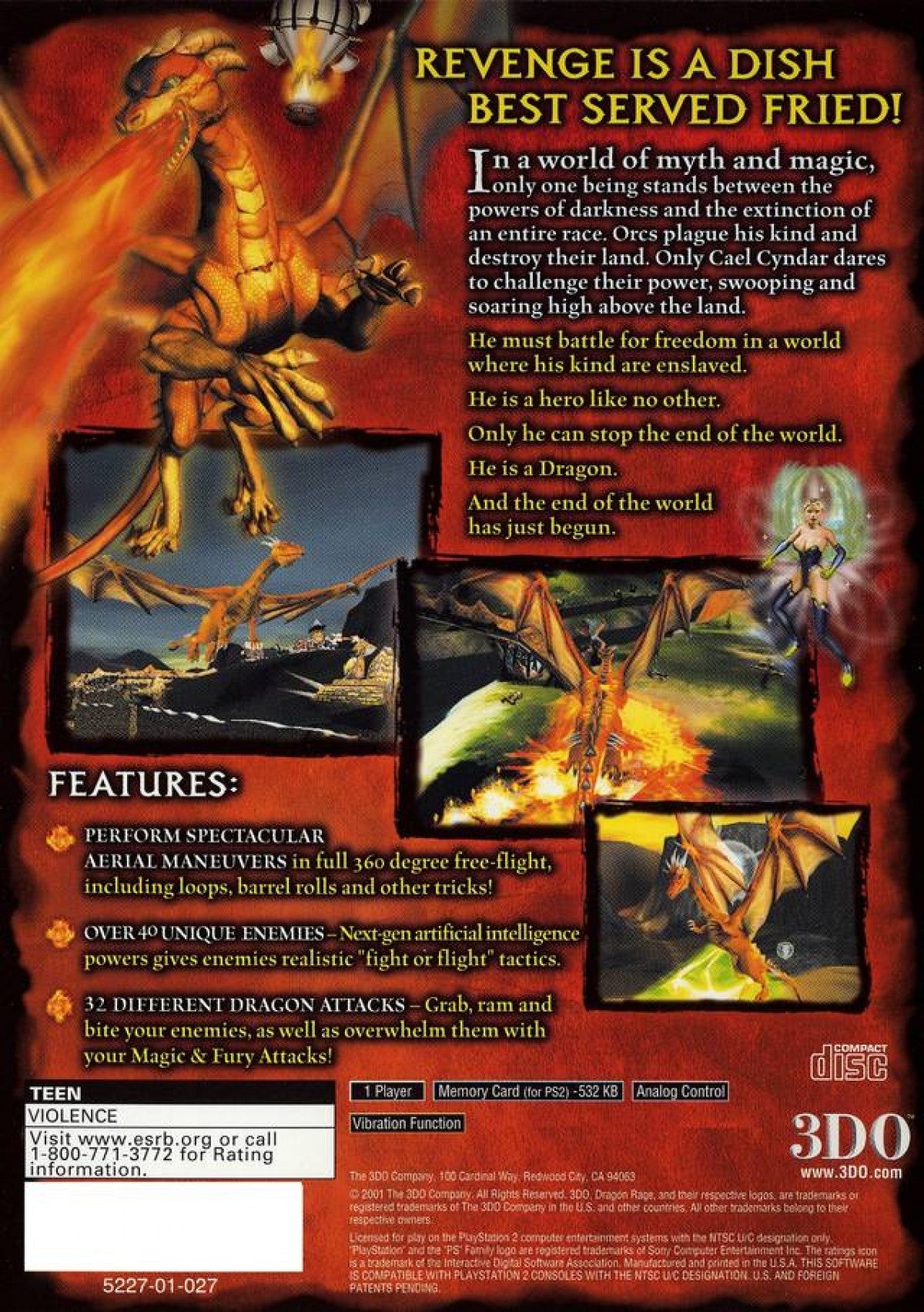 Dragon Rage – PlayStation 2 (PS2)