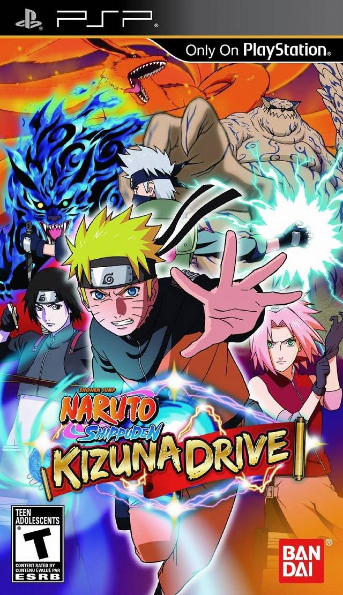 Naruto Shippuden: Kizuna Drive – PlayStation Portable (PSP)