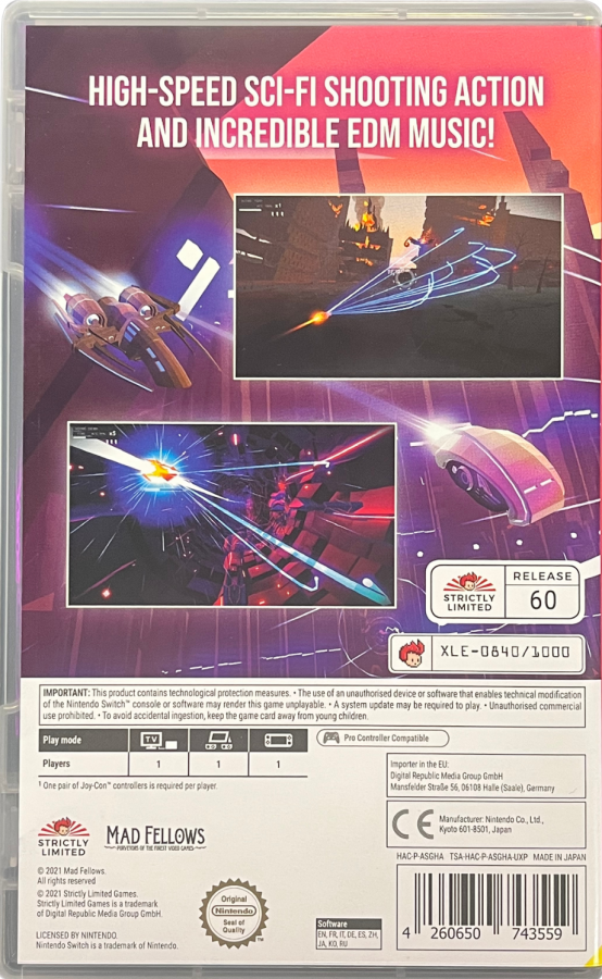 Aaero Complete Edition [PAL Strictly Limited #60] – Nintendo Switch (NS)