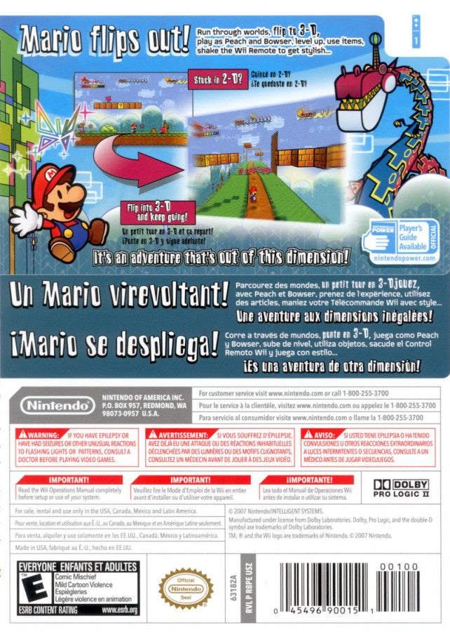 Super Paper Mario – Nintendo Wii (Wii)