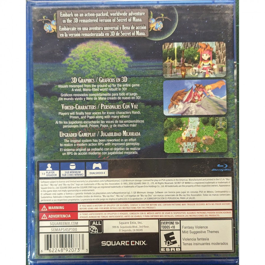 Secret of Mana – PlayStation 4 (PS4)