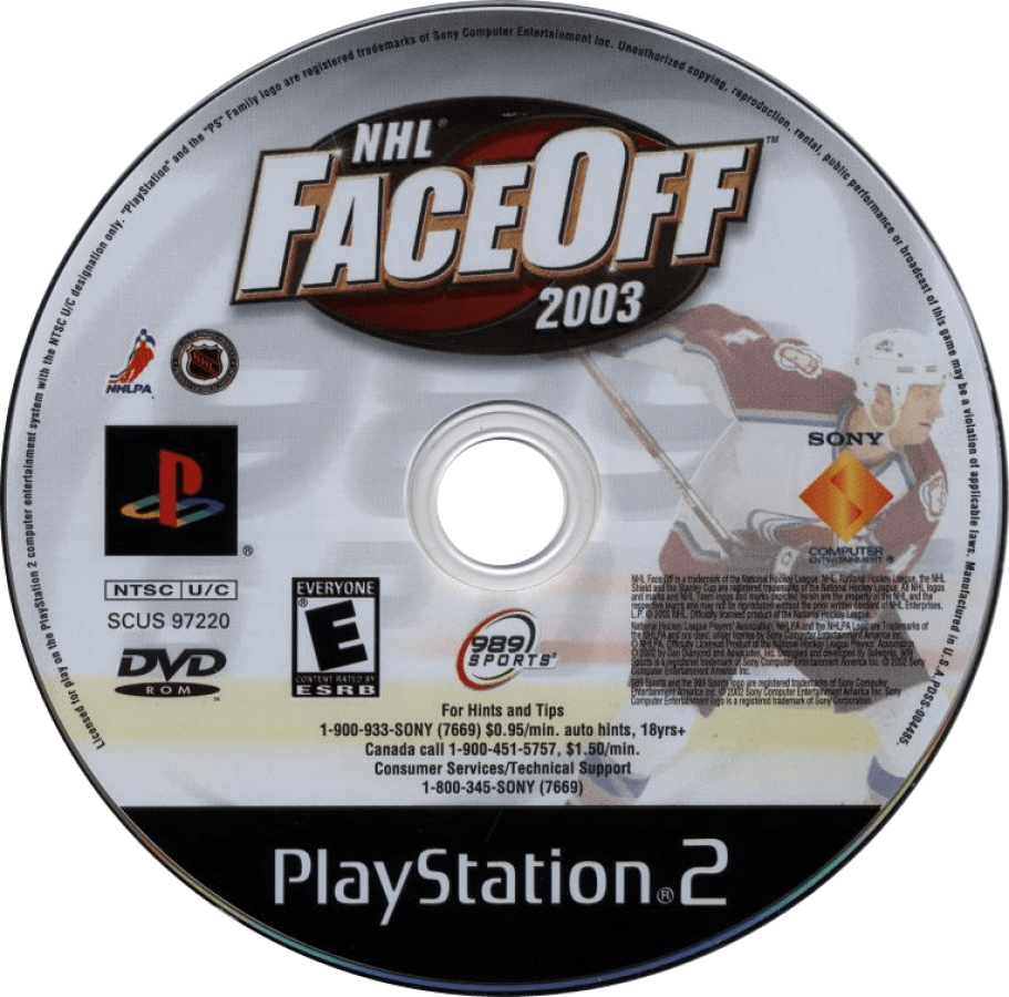 NHL Faceoff 2003 – PlayStation 2 (PS2)