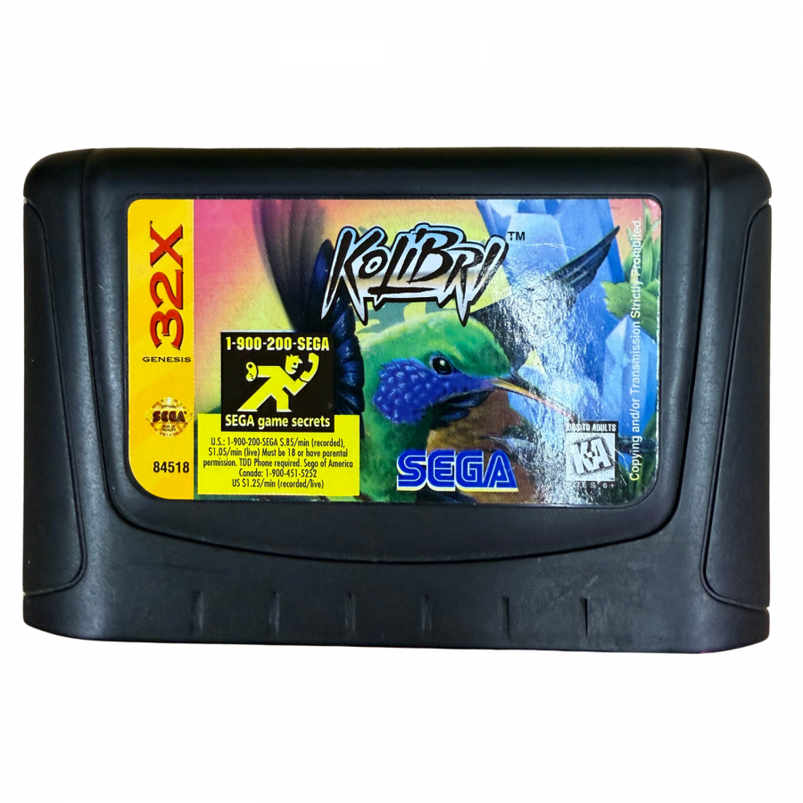 Kolibri [GAME ONLY - GOOD CONDITION] – Sega 32X (32X)