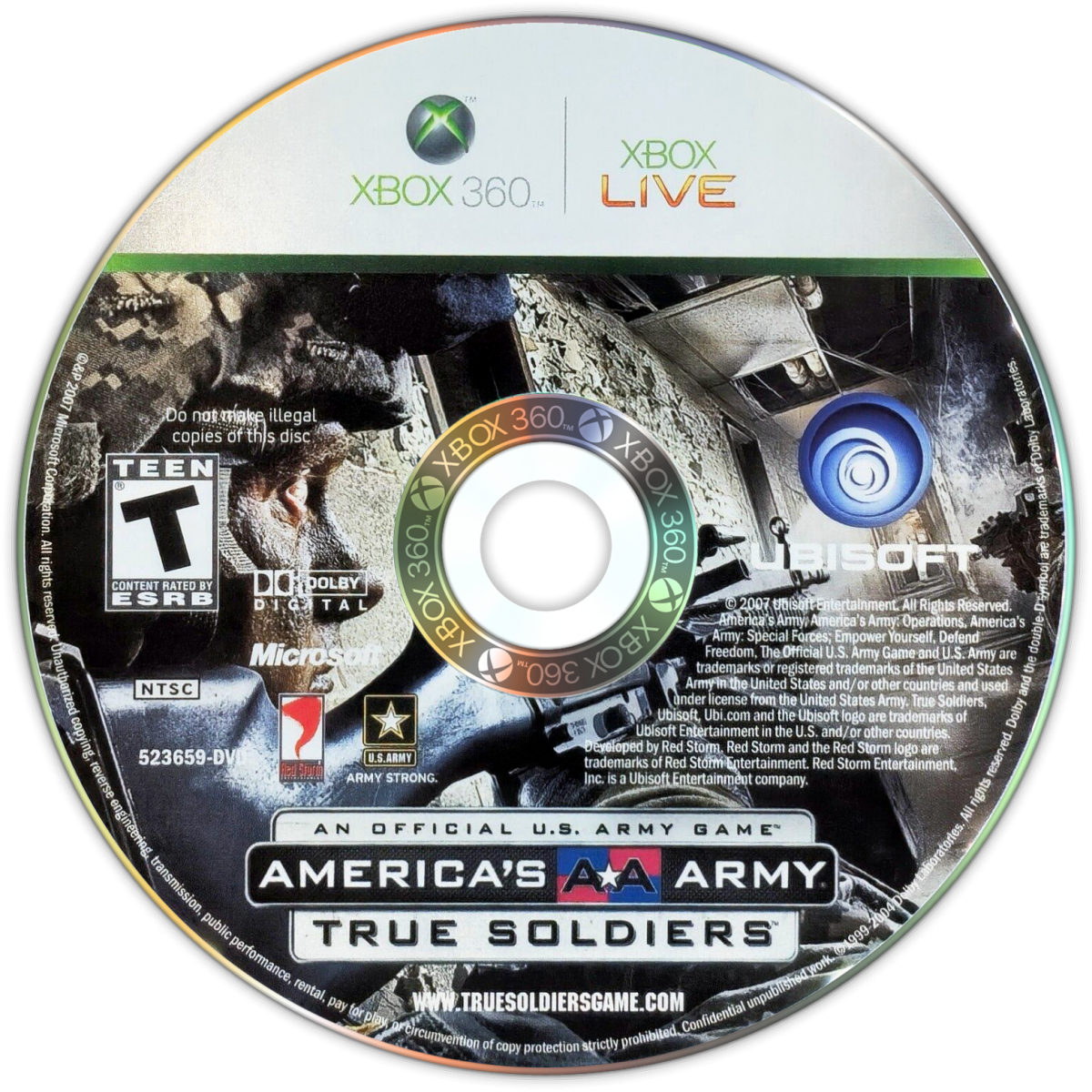 America's Army True Soldiers – Xbox 360 (X360)
