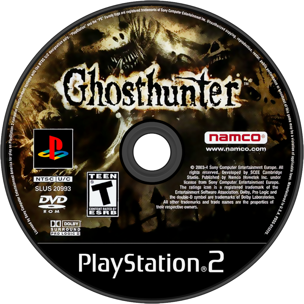 Ghosthunter – PlayStation 2 (PS2)