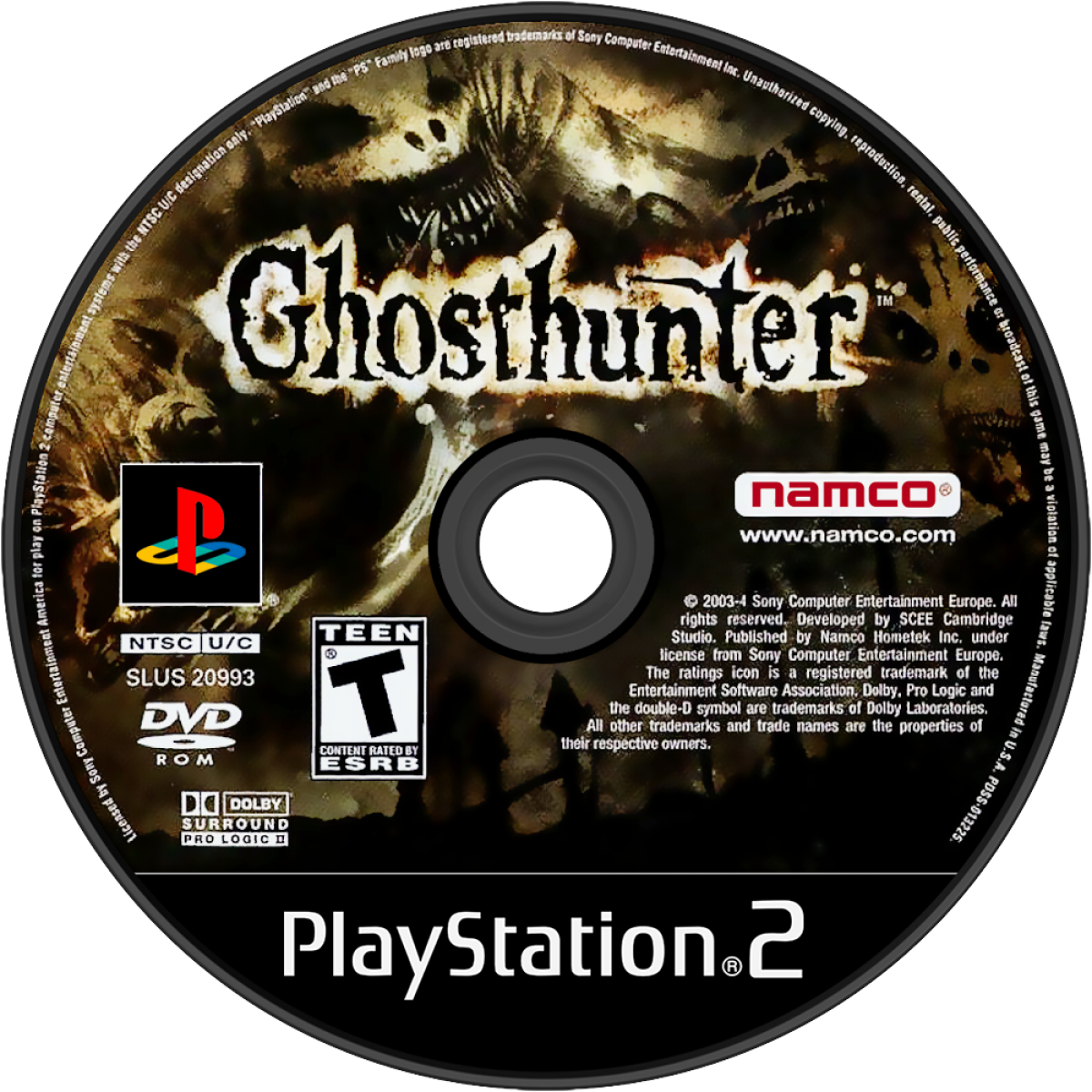 Ghosthunter – PlayStation 2 (PS2)