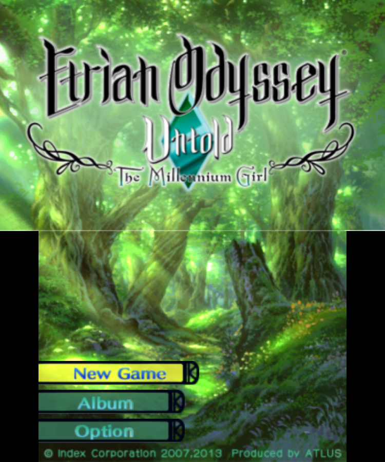 Etrian Odyssey Untold: The Millennium Girl – Nintendo 3DS (3DS)