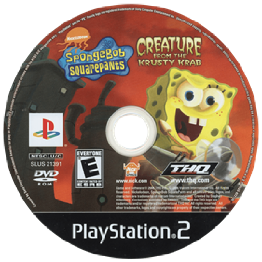 SpongeBob SquarePants: Creature from the Krusty Krab – PlayStation 2 (PS2)